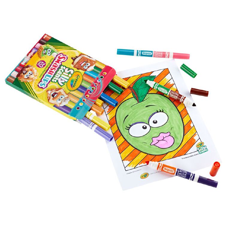 Crayola Smash Ups 10ct Dual Ended Markers, , hi-res