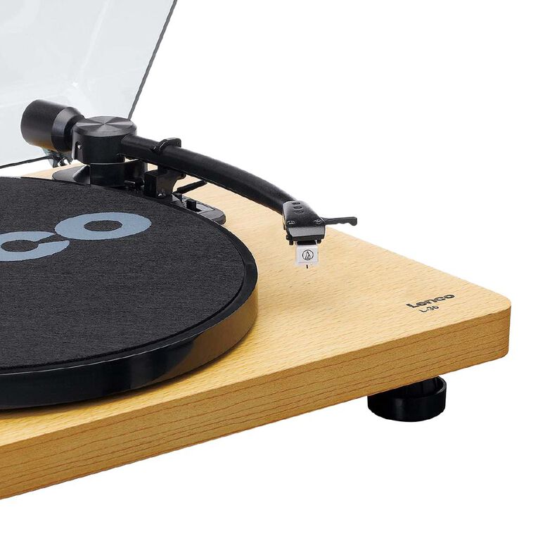 Lenco L30WD Belt-Drive Turntable with MMC Cartridge Wooden, , hi-res