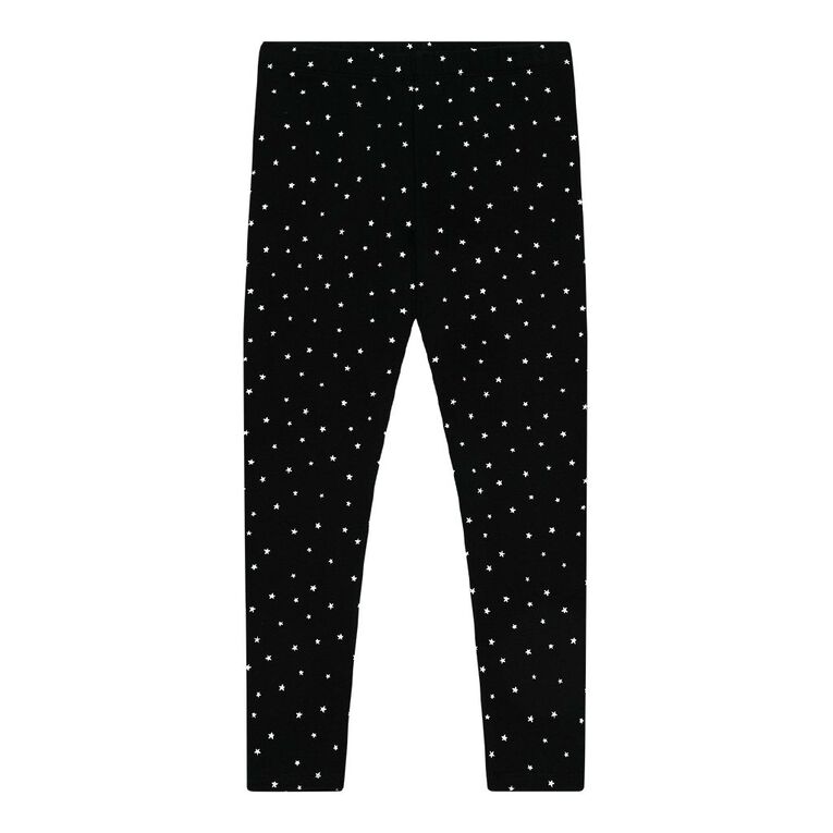 Young Original Fleece Lined Leggings, Black, hi-res