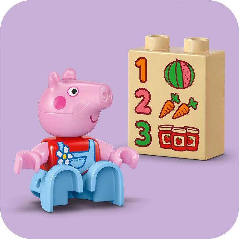 LEGO DUPLO Peppa Pig Tractor and Market 10468, , hi-res