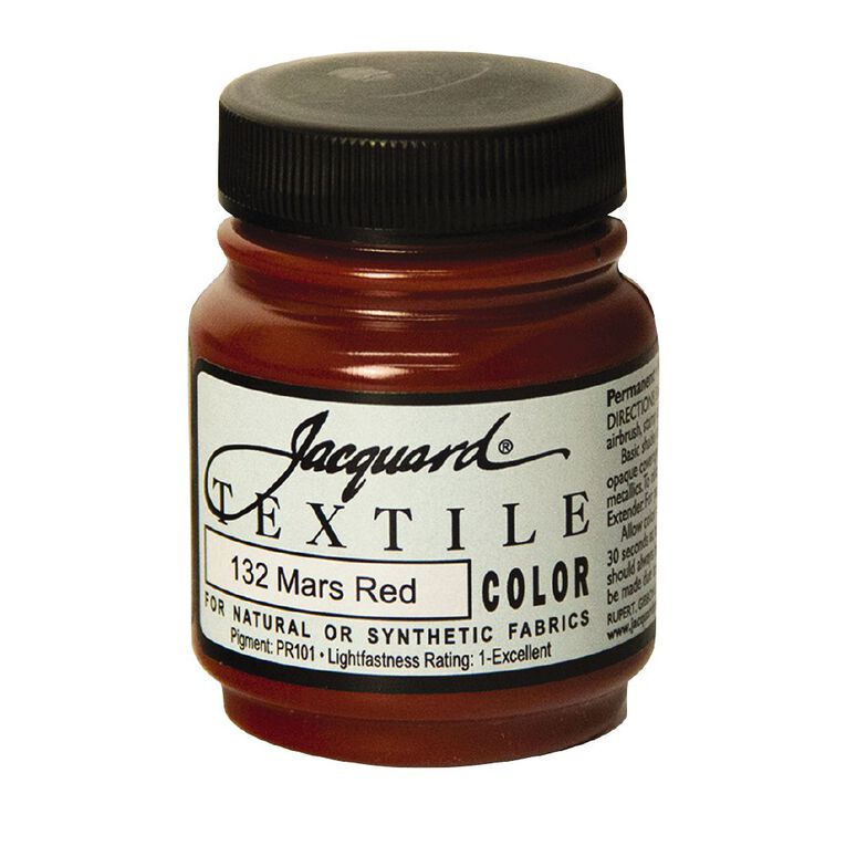 Jacquard Textile Colours 66.54ml Mars Red, , hi-res