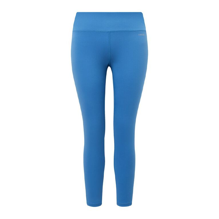 Active Intent Women's Cooldry Full Length Leggings, Blue Mid, hi-res