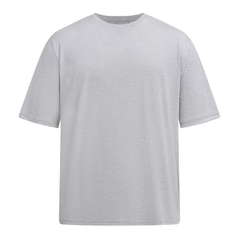 Active Intent Men's Cationic Tee, Grey Light, hi-res