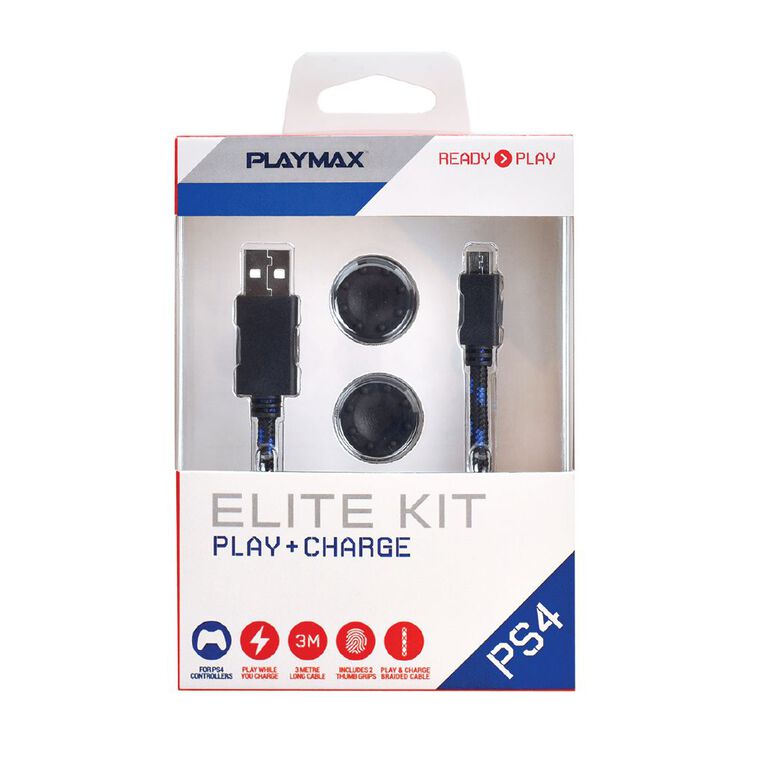 Playmax Play and Charge PS4 Elite Kit, , hi-res