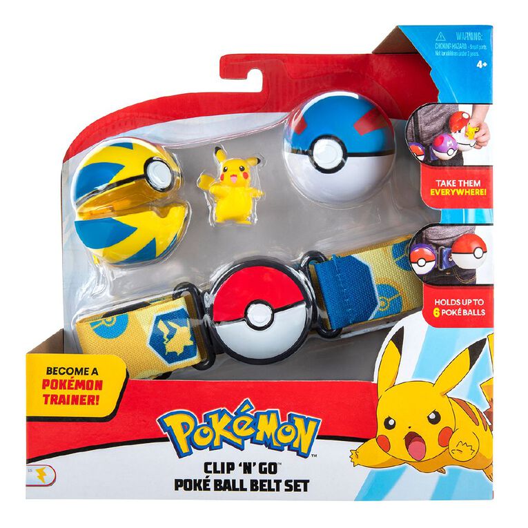 Pokemon Series 22 Clip N Go Ball Belt Assorted, , hi-res
