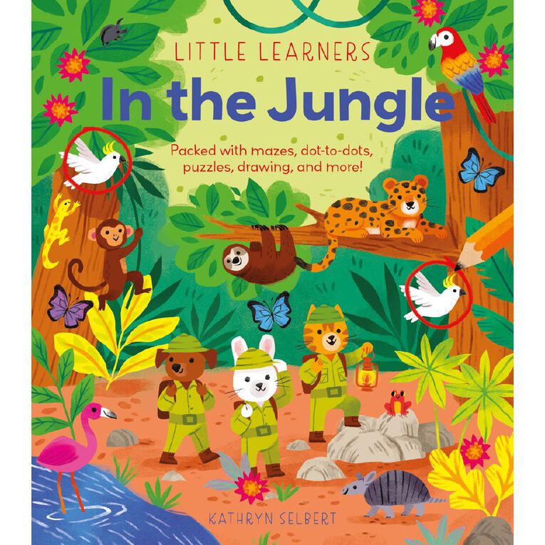 Little Learners: In The Jungle by Lisa Regan, , hi-res