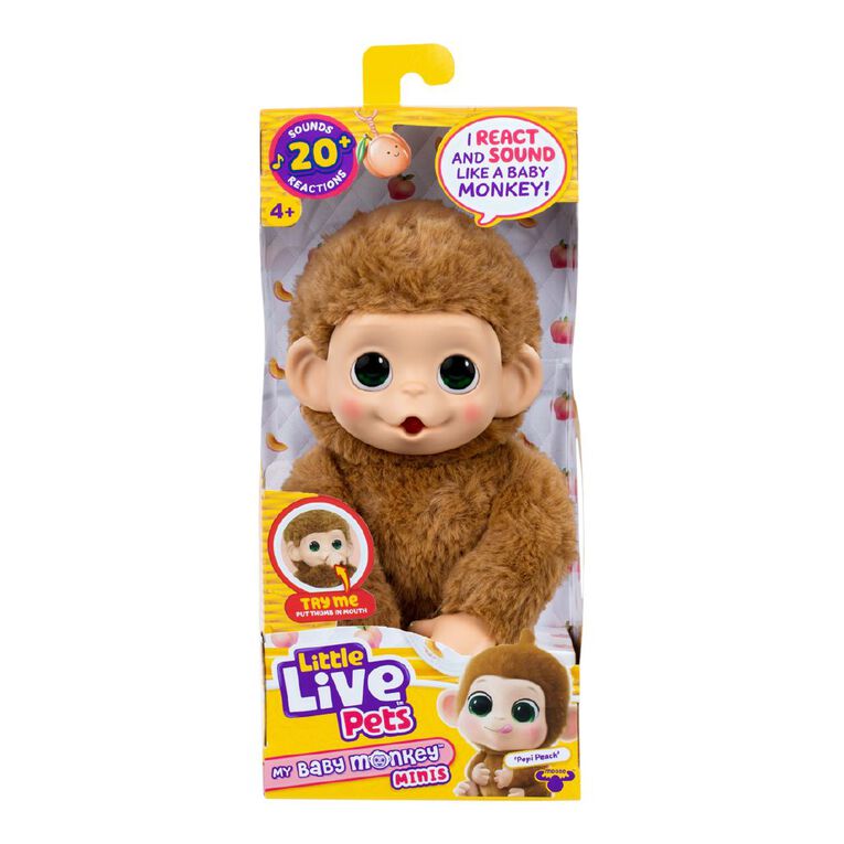 Little Live Pets My Baby Mini Monkey, , hi-res