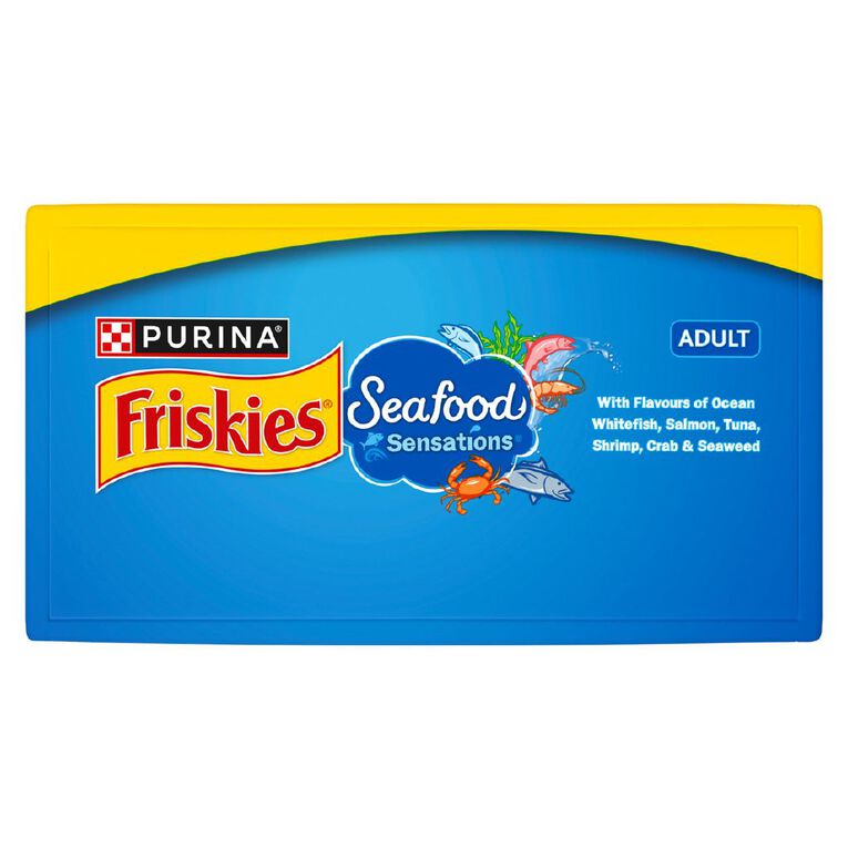 Friskies Seafood Sensations Dry Cat Food 1.4kg, , hi-res