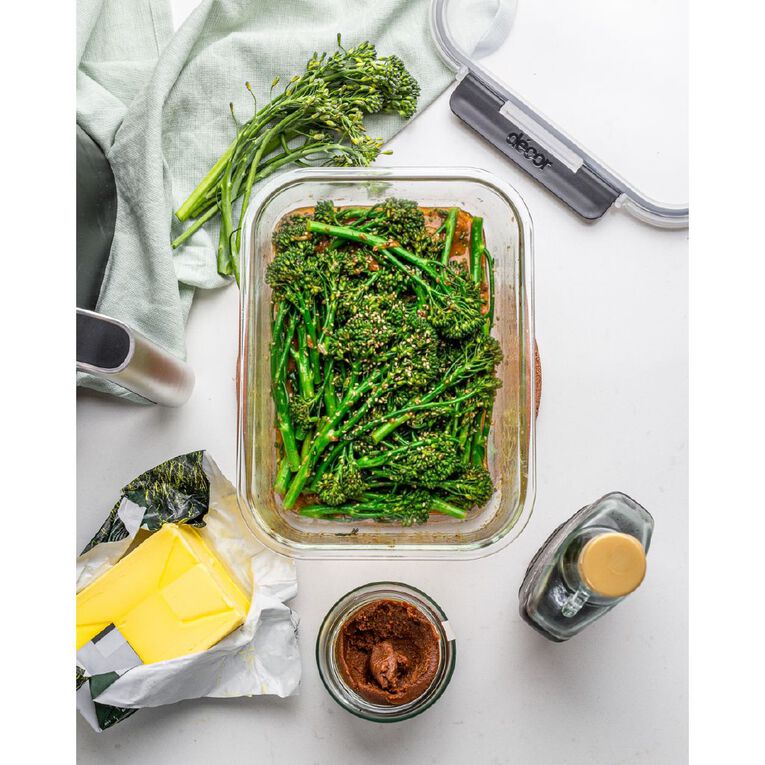 Decor Premium Glass Clips Oblong 1L Clear Clear, , hi-res