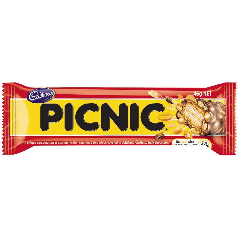 Cadbury Picnic Bar 46g, , hi-res
