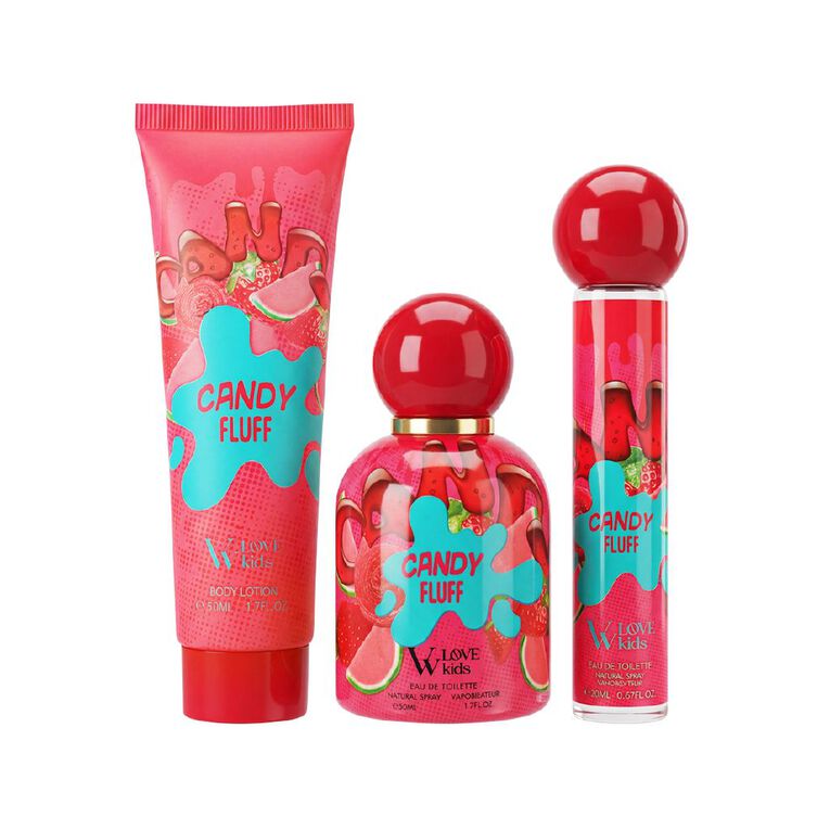 VV Love Kids Candy Fluff Giftset 3 Piece, , hi-res