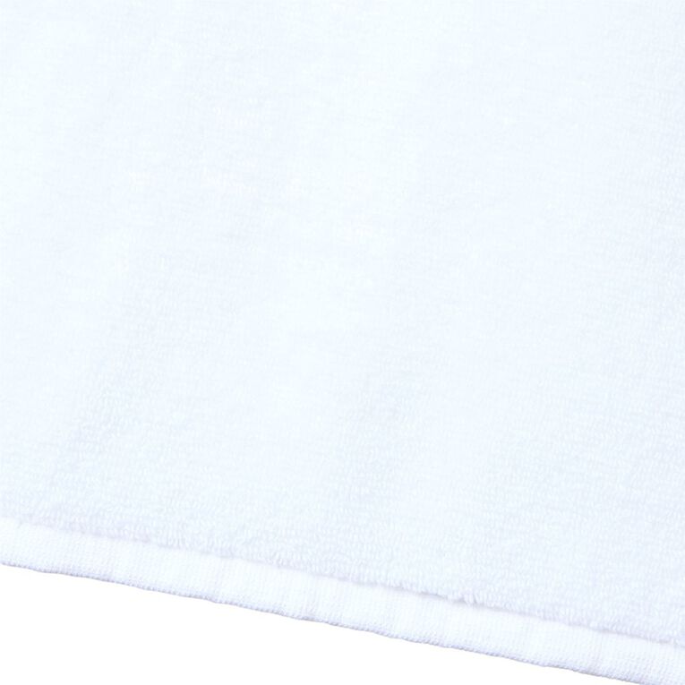 Living & Co Plush Plain Spa Towel White, , hi-res