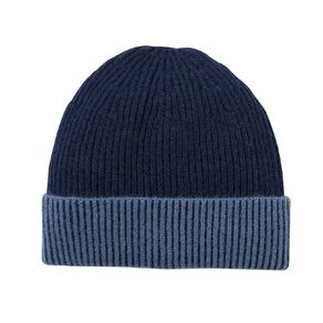 H&H Men's Contrast Rib Beanie