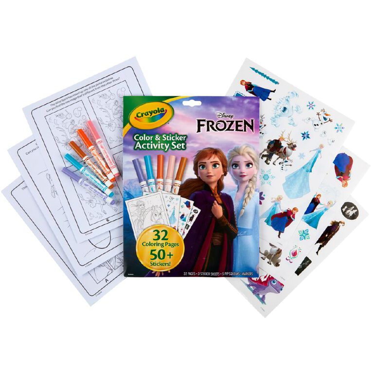 Crayola C&S Activity Set Frozen, , hi-res