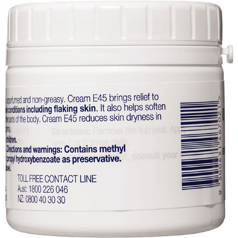 Dermatalogical E45 Cream for Dry Skin Conditions, , hi-res