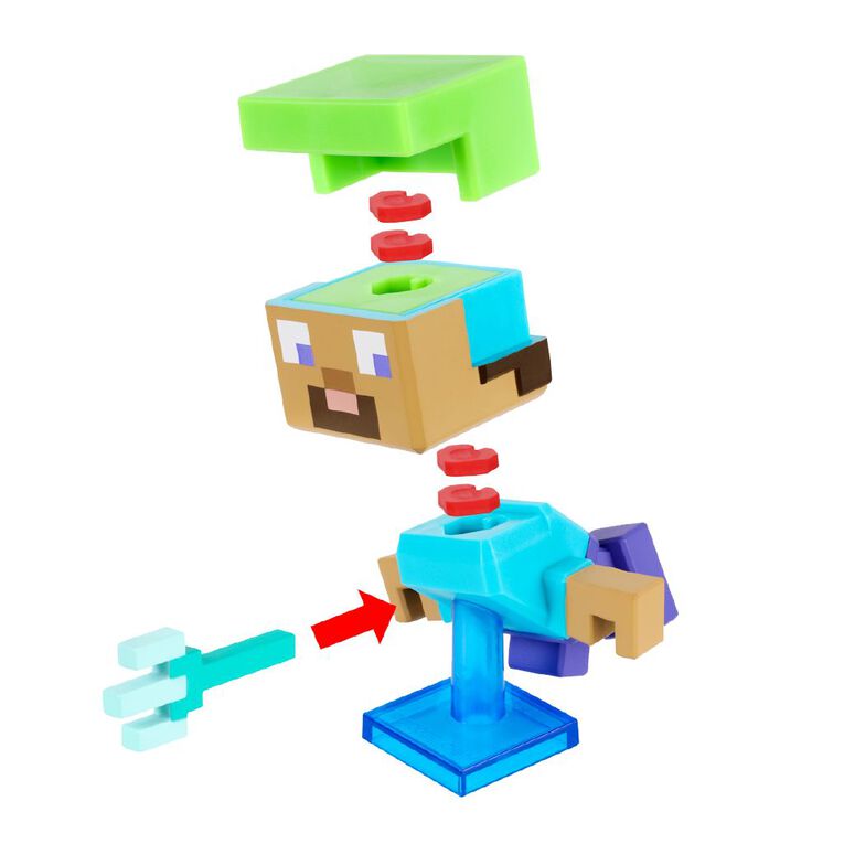 Treasure X Minecraft Series 3 World Single Pack Assorted Assorted The