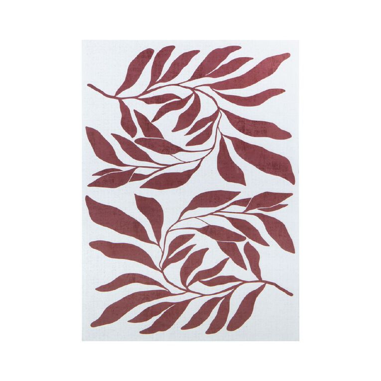 Happy Frames Wall Art Canvas Urban Leaves 97x70cm, , hi-res