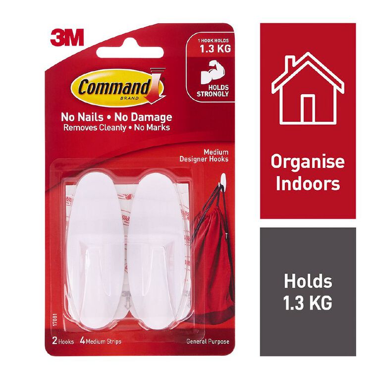 Command Designer Hook Medium, , hi-res