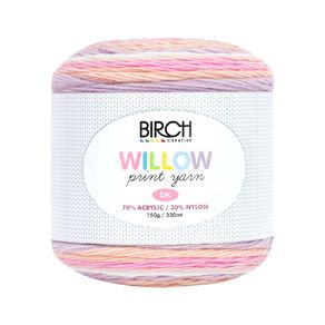 Birch Yarn Willow Yarn Print 45% Acrylic 55% Nylon 150G Parfait