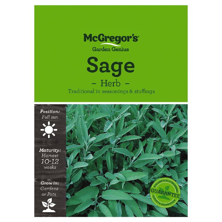 McGregor's Herb Sage Seeds, , hi-res