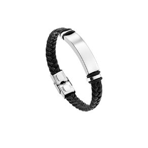 Waterproof Men's Stainless Steel Braided Bracelet