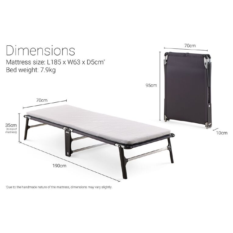 Jay-Be Jay-Be Compact Folding Bed with e-Fibre Mattress Single, , hi-res