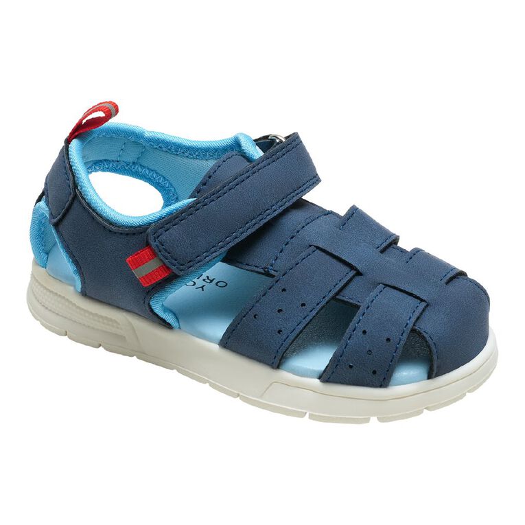 Young Original Junior Kids' Explore Sandals, Navy, hi-res