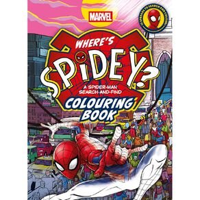 Disney: Wheres Spidey? A Spider-Man Search-And-Find Colouring Book