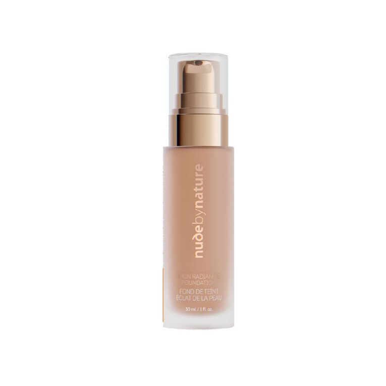 Nude By Nature Skin Radiance Foundation W110 Golden Beige, , hi-res
