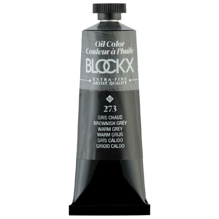 BLOCKX Oil Tube 35ml S2 273 Brownish Grey Grey, , hi-res
