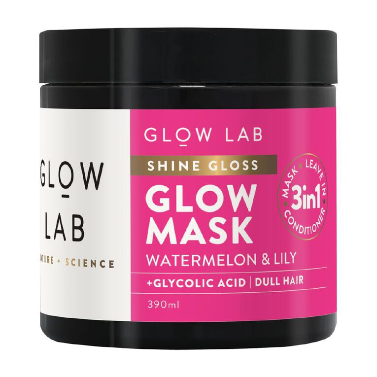 Glow Lab Shine Glow Mask Watermelon And Lily 390ml, , hi-res