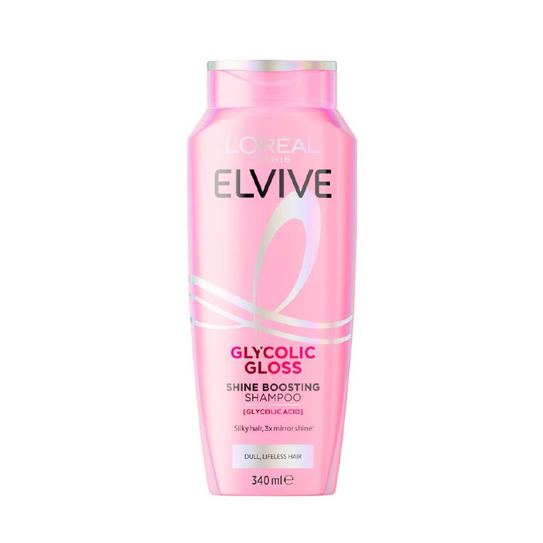 L'Oreal Paris Elvive Glycolic Gloss Shampoo 340ml, , hi-res