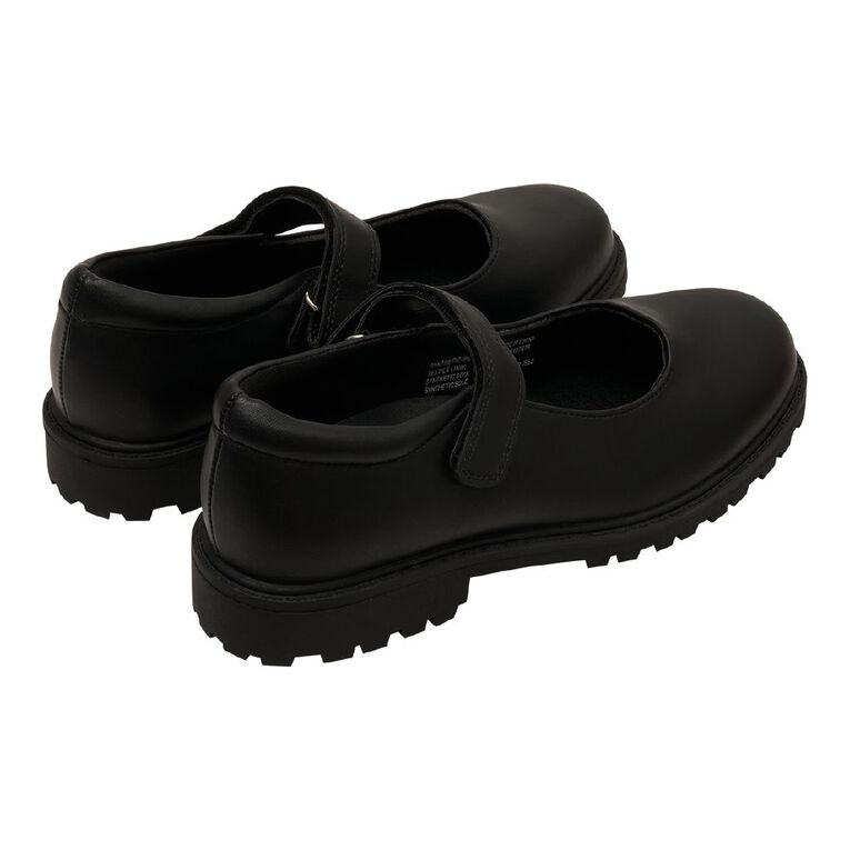 Young Original Senior Kids' Jess School Shoes, Black, hi-res