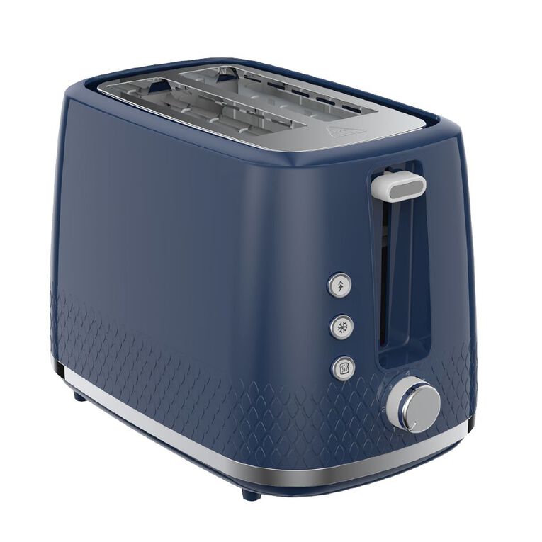 Living & Co 2 Slice Toaster Denim, , hi-res