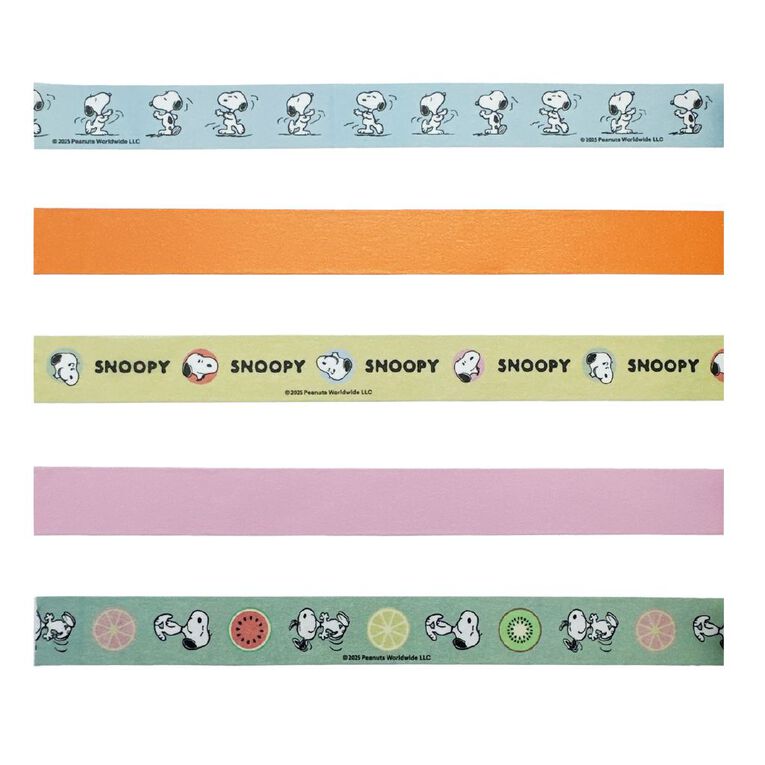 Peanuts Washi Tape 5 Pack, , hi-res