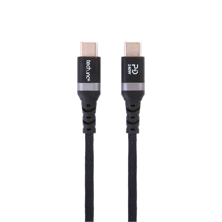 Tech.Inc 2.0 1M 240W USB-C To USB-C Cable TICCS1706, , hi-res