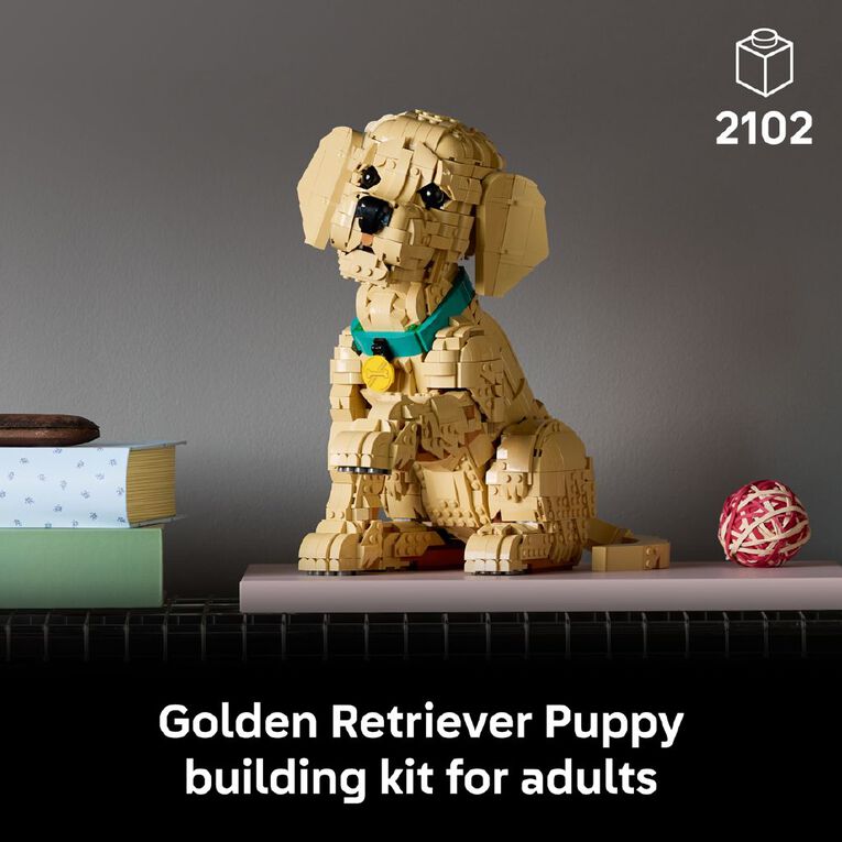 LEGO Icons Golden Retriever Puppy 11384, , hi-res