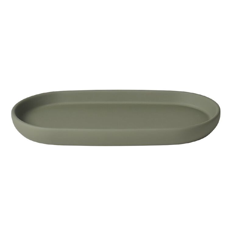 Living & Co Bathroom Tray Green Dark, , hi-res