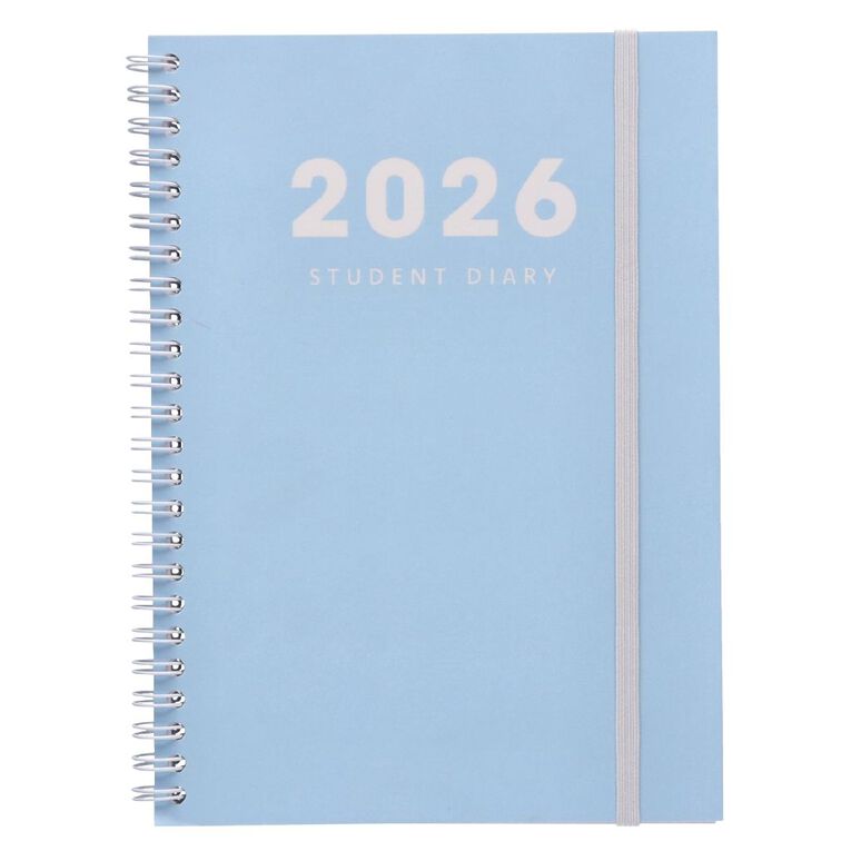 WS 2026 Student Diary Blue, , hi-res