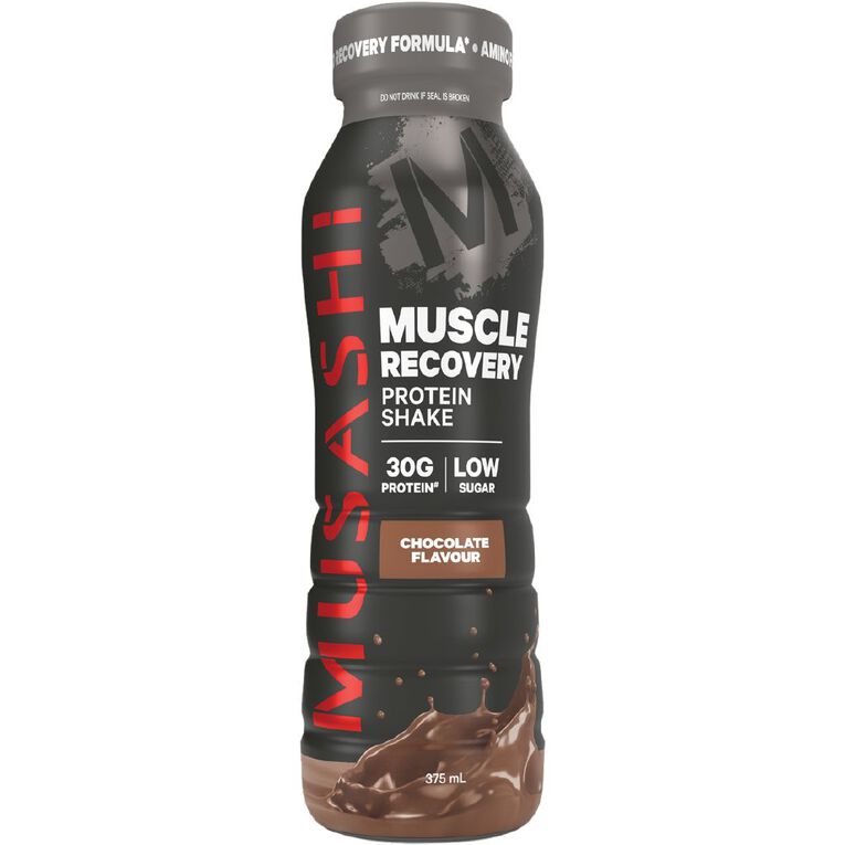 Musashi Muscle Recovery Chocolate 375ml, , hi-res