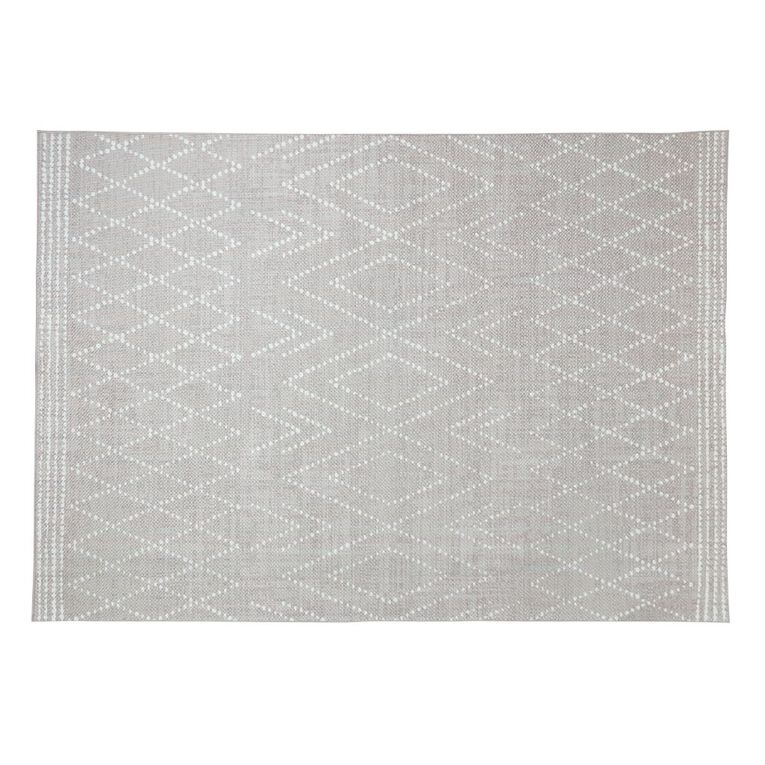 Living & Co Indoor Outdoor Rug 140 x 200cm Diamond, , hi-res