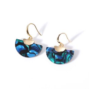 Kiwiana Stainless Steel Fish Hook Earrings
