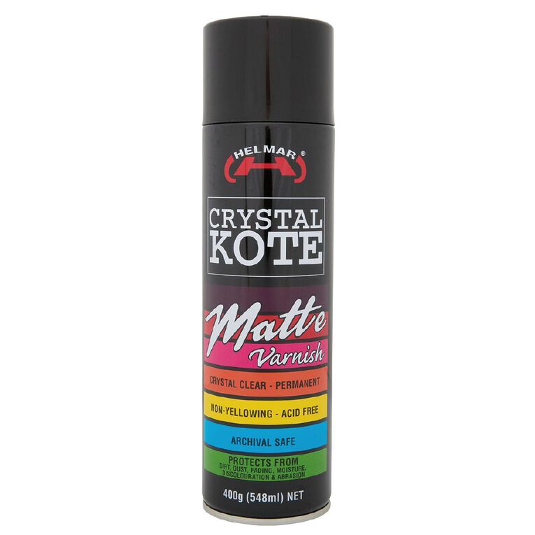 Helmar Crystal Kote Matte Varnish Clear, , hi-res