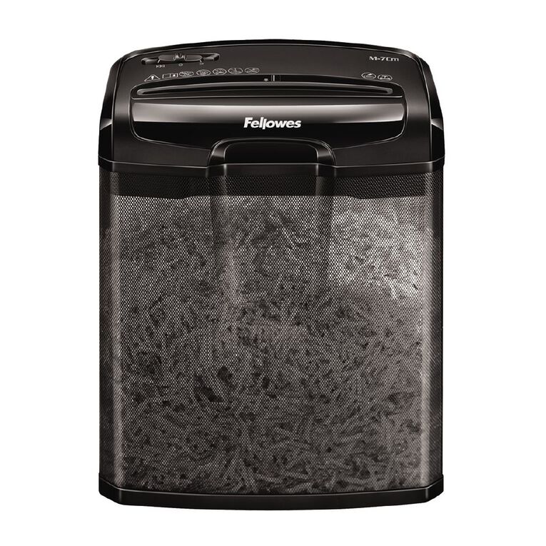 Fellowes Powershred M-7CM Cross-Cut Shredder, , hi-res