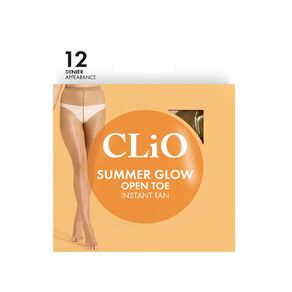 Clio Women's Glow Toeless Tights 1 Pack