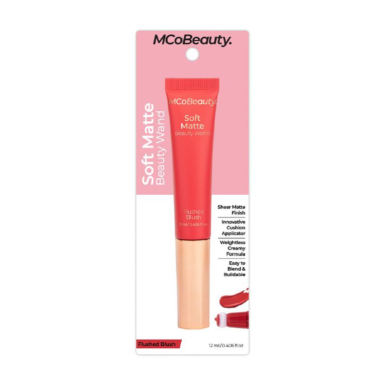 MCoBeauty Soft Matte Beauty Wand Flushed Blush, , hi-res