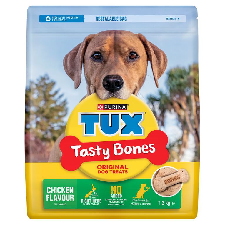 TUX Tasty Bones Original Dog Treats 1.2kg, , hi-res