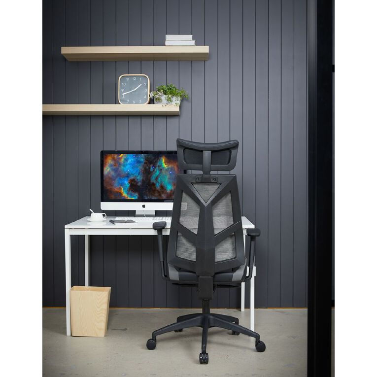 Jasper J Pinnacle Ergonomic Commercial Gaming Chair Black, , hi-res