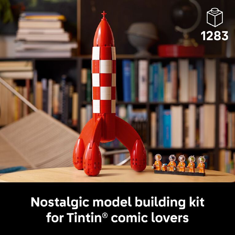 LEGO IDEAS Tintin Moon Rocket 21367, , hi-res