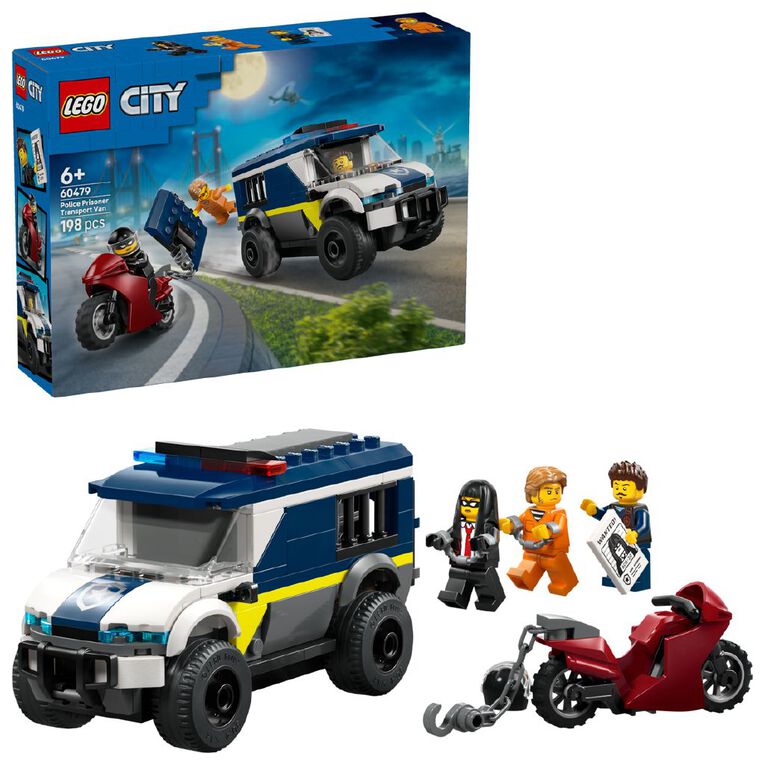 LEGO CITY Police Prisoner Transport Van 60479, , hi-res
